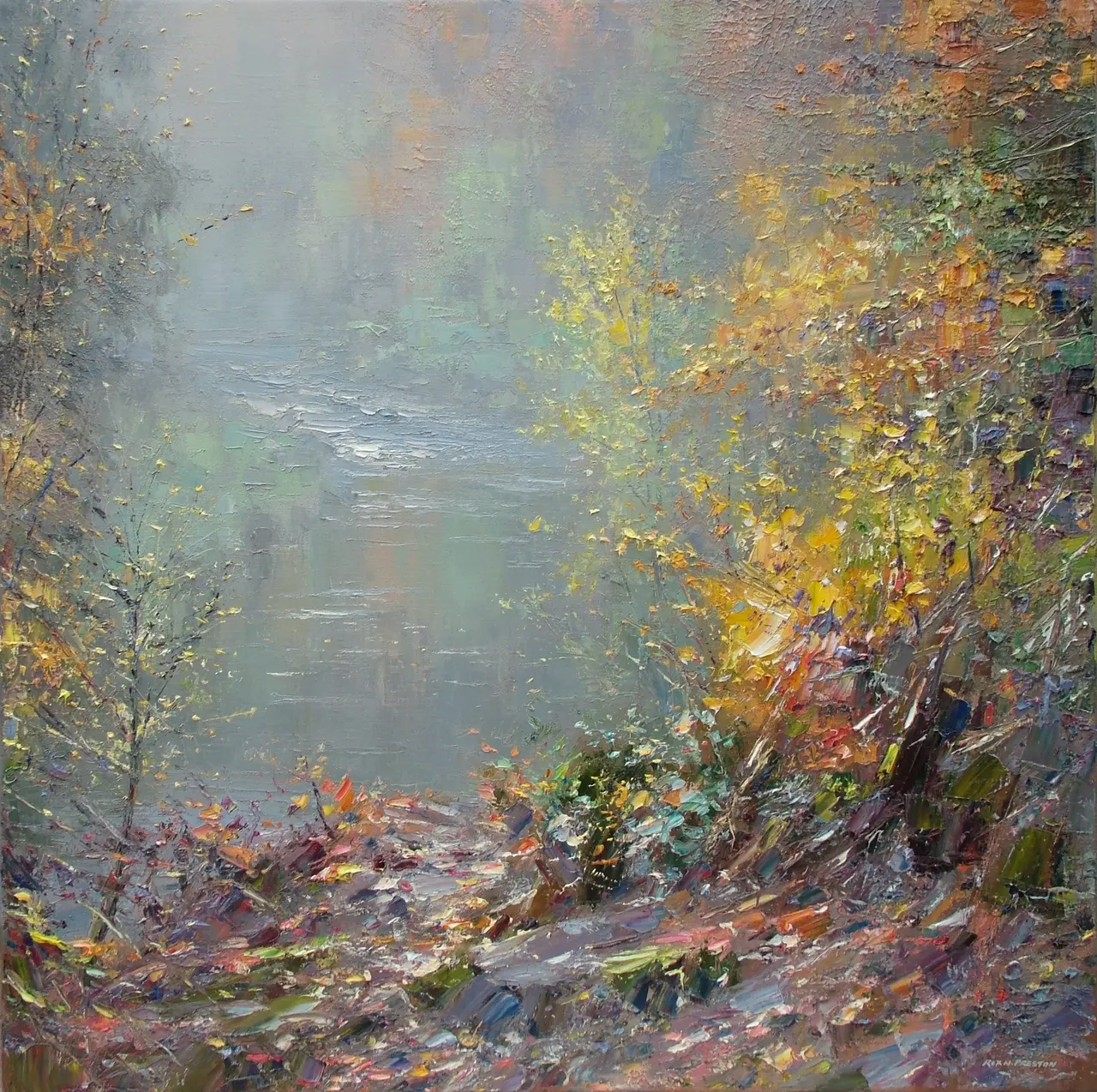 Rex Preston - river wye, chee dale